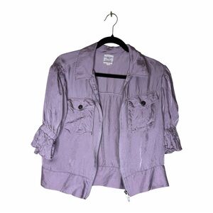 Cinq à Sept Holly Ruffle Sleeve Jacket S